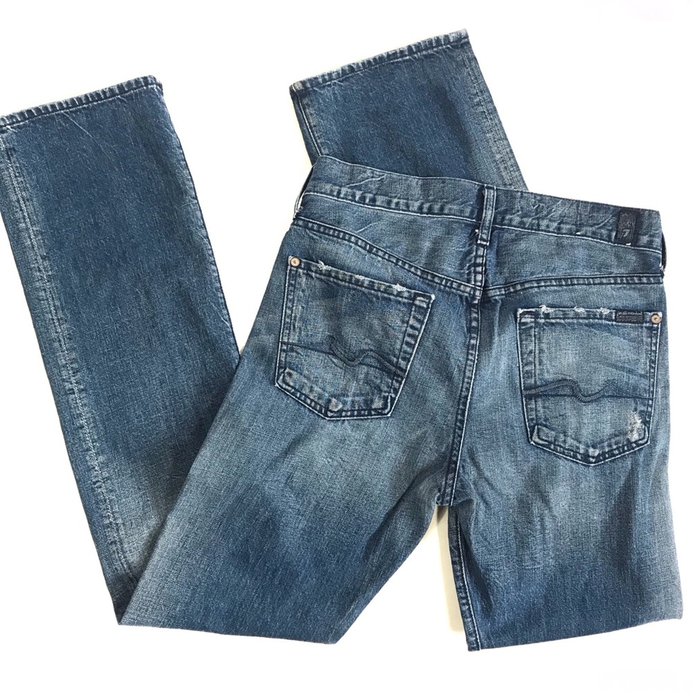 7 For All Mankind Standard Jeans Size 29 - Picture 3 of 8